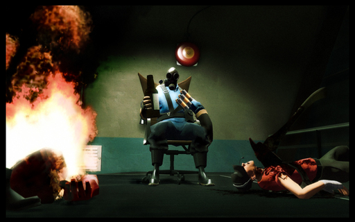 Team Fortress 2 - Набор Pyro воллпейперов!