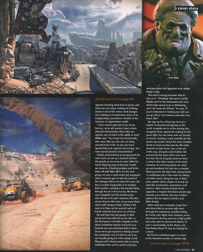 Rage (2011) - Сканы RAGE из Game Informer