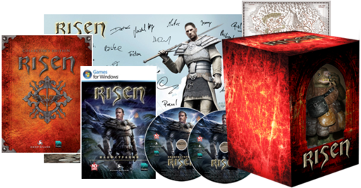 Risen - Комплектация коллекционного издания Risen в России