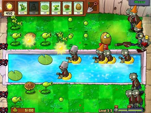 Plants vs. Zombies - Вышла интернет-версия Plants vs. Zombies 