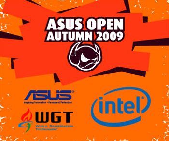 Новости - Турнир ASUS Open Autumn 2009 Для НАСТОЯЩИХ ГЕЙМЕРОВ