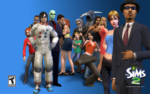 Sims 2, The - Обои The Sims 2