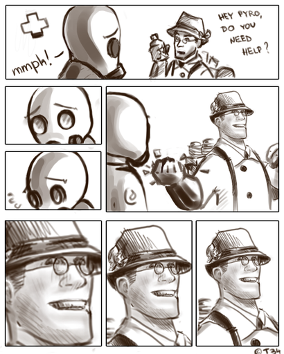 Team Fortress 2 - Medics. Thousands of them.