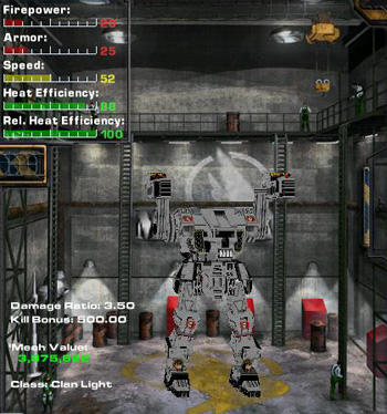 MechWarrior 4: Mercenaries - Light 'Mechs