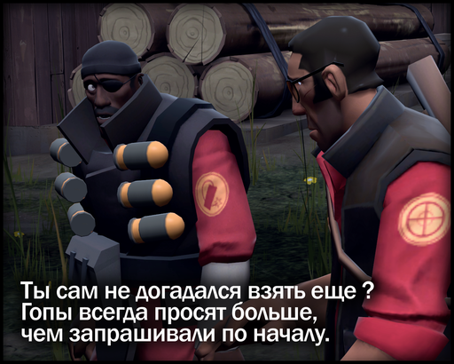 Team Fortress 2 - Вторая подборка моих работ в Gmod'е 