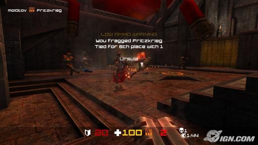 Quake III Arena - Журналисты узнали о скором выходе Quake Arena Arcade