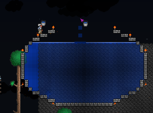 Terraria - Buildaria: Shut up and build world!