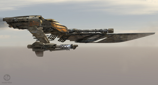 Star Citizen - Star Citizen / Squadron 42. The Vault. Техника. Vanduul Fighter.